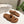 Loew Ease Monogram Slides Brown Suede Leather 881376