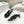 Loew Pebble Soft Sandals Black Lambskin Leather 881365