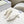 Loew Pebble Soft Sandals White Lambskin Leather 881364