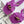 JC Emeri Stone Sandals 3cm Purple Suede Leather 880814