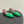 CC 26A Square Toe Mules 6cm Green Patent Leather 888039