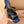 CC 26A Camellia Double C Square Toe Mules 10cm Black Stone-Grain Cowhide 888704