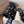 Loew Paula's Ibiza Petal Flower Sandals Black Leather 889899