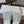 Loew Studded Square Toe Flat Slides White Leather 889887