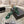 CC 26A Camellia Double C Square Toe Mules 10cm Green Stone-Grain Cowhide 890674