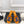 CC Double C Mules 9.5cm Orange Blue Leather 891682