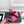 CC Double C Mules 9.5cm Pink Leather 891678