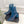 Alaia Boots 5.5cm Fishnet Ankle Boots Dark Blue Mesh Suede 892045