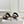 BM Sequin Chain Sandals 5cm Bronze Metallic Leather 892297