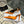 YSL Cosmo Crystal Mules 100mm Orange Calfskin Leather 894613