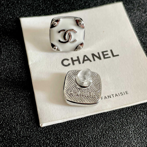 CC Square Stud Earrings 659639