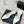 CC 26A Pointed Toe Slingback Pumps White Patent Cowhide 904668