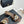CC Flared Heel Mules Brown Lambskin Leather 904664