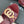 CC Flared Heel Mules Burgundy Lambskin Leather 904662