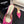 CC Grommet Bow Mules 6.5cm Hot Pink Suede Leather 912926