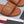 VLTN VLogo Torchon Flat Slides Brown Leather 913085