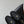 CC Quilted Logo Strap Mules Black Tweed & Leather 914191