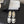 CC Quilted Logo Loafers White Leather 914189