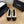 CC Braided Ballet Flats Black White Fabric 916121