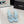 CC 26A Camellia Double C Thong Sandals 8.5CM Blue Stone-Grain Cowhide 938252