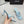 CC 26A Camellia Double C Thong Sandals 8.5CM Blue Stone-Grain Cowhide 938252