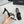 CC 26A Camellia Double C Thong Sandals 8.5CM Black Stone-Grain Cowhide 938251