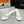 CC 26A Camellia Double C Thong Sandals 8.5CM White Stone-Grain Cowhide 938250