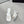 CC 26A Camellia Double C Thong Sandals 8.5CM White Stone-Grain Cowhide 938250