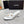 CC 26A Camellia Double C Thong Sandals 8.5CM White Stone-Grain Cowhide 938250