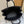 HM Rock HAC Birkin 40CM Handbag Black Swift
