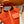 HM Picotin Lock 18CM Pocket Handbag Orange Swift Canvas