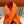 HM Picotin Lock 18CM Pocket Handbag Orange Swift Canvas