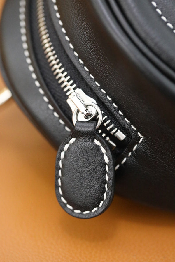 HM In-the-Loop Belt 19CM Bag Black Swift