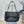 CC Quilted 32cm Maxi Flap Bag Grey Imported Denim Jeans 162941