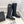 CC Double C Knee-High Boots 3.5CM Black Leather 946891