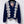 Miu Argyle Cardigan Blue Navy Wool 799747