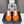 Prad America's Cup Logo Tag Sneakers Orange Soft Rubber & Bike Fabric 951914