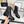 CC Lace-Up Ankle Boots 5CM Black Quilted Leather 958903