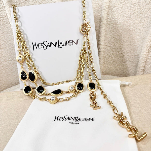 YSL Waist Belt Chain Model 215203