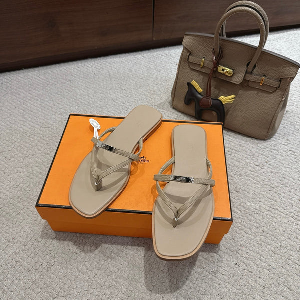 HM Miss Sandal Beige in Calfskin 959970