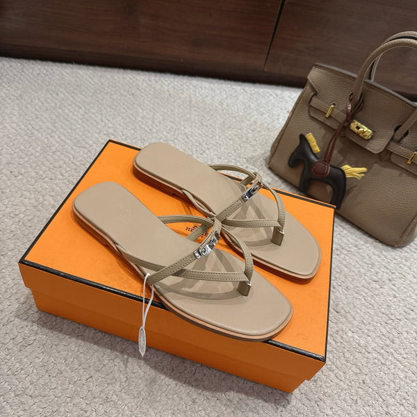 HM Miss Sandal Beige in Calfskin 959970