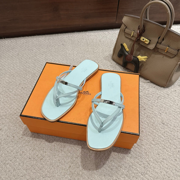 HM Miss Sandal Blue in Calfskin 959967