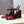HM Wedge Sandals 10.5CM Burgundy Multicolor Suede 959361