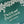 CD Book Tote Medium Pride and Prejudice Green Embroidery Canvas 159367