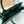 CD Book Tote Medium Pride and Prejudice Green Embroidery Canvas 159367