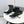 CC Mid-Calf Boots Pearl Ball Heel Bow Black Suede Leather 972797