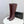 CC 26s Silhouette Long Boots Burgundy Black Sheepskin 972808