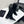 CC Mid-Calf Sock Boots Black Suede Stretch Knit 985658
