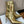 BM 26S Roni Ankle Boots 10.5cm Gold Buttons Gold Metallic Leather 111334