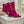 BM 26S Open-Toe Ankle Boots 9.5cm Gold Buttons Stiletto Hot Pink Suede 111321